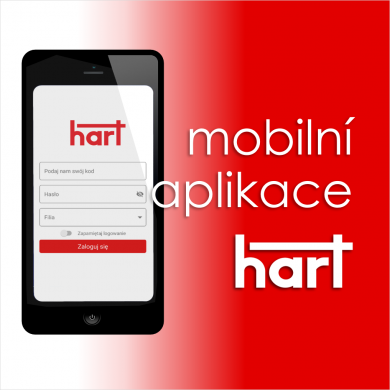 Mobilní aplikace HART - jednoduché a rychlé objednání zboží